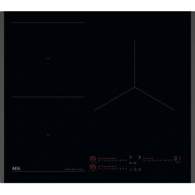 Placa de inducción AEG Serie 8000 - 3 Zonas, Grande 28cm, Función Puente, Negro Placa de inducción AEG Serie 8000 - 3 Zonas, Grande 28cm, Función Puente, Negro
