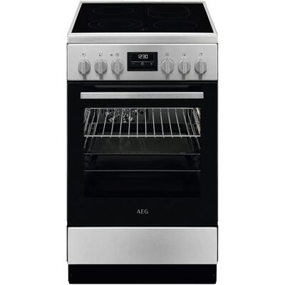 AEG Silber Elektro-Standherd - Mehrstufiges Kochen, Modell CCB5440CBM AEG Silber Elektro-Standherd - Mehrstufiges Kochen, Modell CCB5440CBM