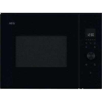 AEG Mikrovågsugn - 17L, svart, ångfunktion, touch-öppning, 800W AEG Mikrovågsugn - 17L, svart, ångfunktion, touch-öppning, 800W
