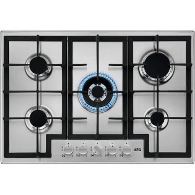 AEG HGX75400SM - Stainless steel - Gas Hob AEG HGX75400SM - Stainless steel - Gas Hob