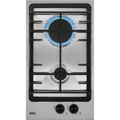 AEG - HGX3220SM - Stainless Steel - 30 cm - Gas Hob AEG - HGX3220SM - Stainless Steel - 30 cm - Gas Hob