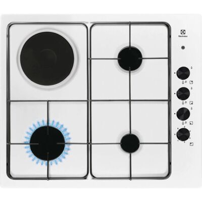 Electrolux EGL62821OW Blanc Encastré 4 Zones Plaque - Cooktop - Publicité Electrolux EGL62821OW Blanc Encastré 4 Zones Plaque - Cooktop - Publicité