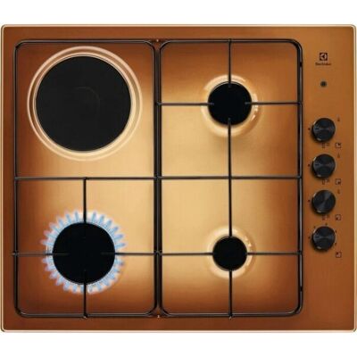 Electrolux EGL62821OT Or Encastré 4 Zones Plaque - Plaque Electrolux EGL62821OT Or Encastré 4 Zones Plaque - Plaque