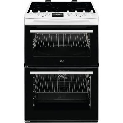 AEG CCX6740ACW White Electric Ceramic Cooker - Cooker AEG CCX6740ACW White Electric Ceramic Cooker - Cooker