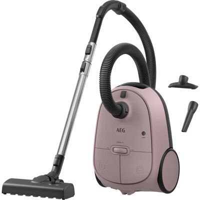 AEG WhisperPink Staubsauger - Modell AB61C1WP - Kraftvolle Saugleistung AEG WhisperPink Staubsauger - Modell AB61C1WP - Kraftvolle Saugleistung