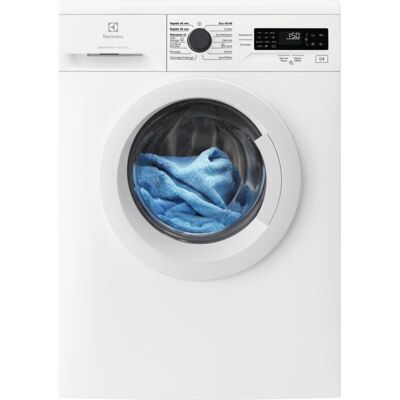 Electrolux EWF0814A4 Lave-linge frontal - 8kg, Blanc - Publicité Electrolux EWF0814A4 Lave-linge frontal - 8kg, Blanc - Publicité