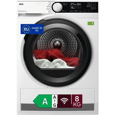 AEG - TR8BGH38YA - 8 kg - Indipendente - Asciugatrice AEG - TR8BGH38YA - 8 kg - Indipendente - Asciugatrice