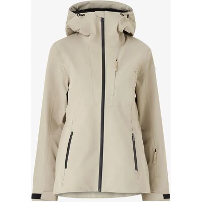 8848 Altitude Lyla W Skijakke - Beige - Vanntett, Isolert, Justerbar Hette 8848 Altitude Lyla W Skijakke - Beige - Vanntett, Isolert, Justerbar Hette
