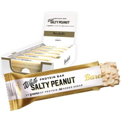 Barebells Weiße Salty Peanut Protein-Riegel - Muskelunterstützung Barebells Weiße Salty Peanut Protein-Riegel - Muskelunterstützung