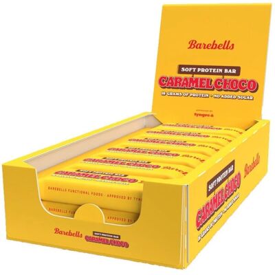 Barebells Modelo 55g Barra de Proteína Caramelo Chocolate Barebells Modelo 55g Barra de Proteína Caramelo Chocolate