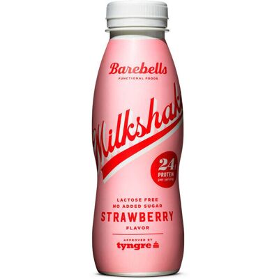 Barebells Protein Milkshake 330 ml - Strawberry Barebells Protein Milkshake 330 ml - Strawberry