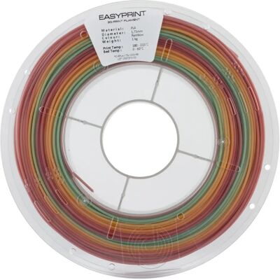 Prima Creator EasyPrint Rainbow PLA 1.75mm 1kg Filament Prima Creator EasyPrint Rainbow PLA 1.75mm 1kg Filament