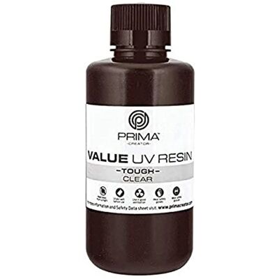 PrimaCreator Tough UV Żel - 0,5L Przezroczysty - Materiał do druku 3D PrimaCreator Tough UV Żel - 0,5L Przezroczysty - Materiał do druku 3D