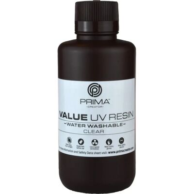 Żywica UV/DLP zmywalna wodą 500ml - Przejrzysta Żywica UV/DLP zmywalna wodą 500ml - Przejrzysta