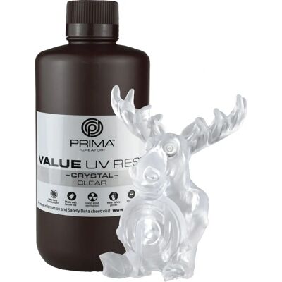 Resina Trasparente Prima Creator - Materiale di Stampa 3D Resina Trasparente Prima Creator - Materiale di Stampa 3D