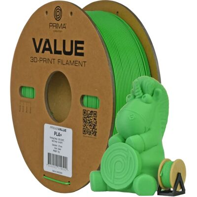 PrimaValue Groen PLA+ 3D Filament PrimaValue Groen PLA+ 3D Filament