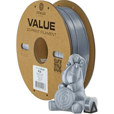 PrimaCreator Argento PLA+ 1kg - Filamento per stampa 3D PrimaCreator Argento PLA+ 1kg - Filamento per stampa 3D