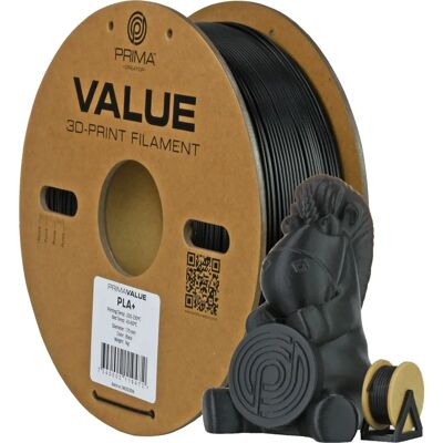 Prima Modello 12795 - PLA Nero 1kg - Materiale di stampa 3D Prima Modello 12795 - PLA Nero 1kg - Materiale di stampa 3D