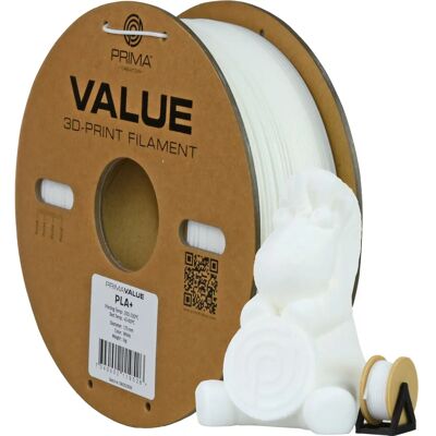 Matériel d'impression 3D Prima Blanc - PLA - 1kg - Publicité Matériel d'impression 3D Prima Blanc - PLA - 1kg - Publicité