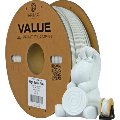 Materiale di stampa 3D Prima - Grigio - 1 kg Materiale di stampa 3D Prima - Grigio - 1 kg