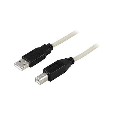Deltaco USB 2.0 Kaapeli Type A-B - 0,5m Deltaco USB 2.0 Kaapeli Type A-B - 0,5m