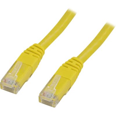 Deltaco Malli - 2m Keltainen Cat6 Verkkovirtakaapeli Deltaco Malli - 2m Keltainen Cat6 Verkkovirtakaapeli