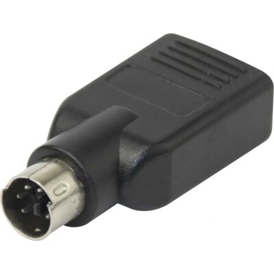 Deltaco USB-81 Adapteri - PS/2:sta USB:ksi - Violetti Deltaco USB-81 Adapteri - PS/2:sta USB:ksi - Violetti