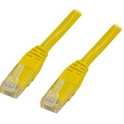 Deltaco TP-620GL Verkkokaapeli - Keltainen 20m - Cat6 Deltaco TP-620GL Verkkokaapeli - Keltainen 20m - Cat6