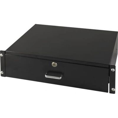 Deltaco SA.0019.031 Teräksinen lukollinen 3U rack-tilan Deltaco SA.0019.031 Teräksinen lukollinen 3U rack-tilan