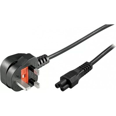Deltaco DEL-109F-UK Stromkabel - BS 1363, C5, 3m Deltaco DEL-109F-UK Stromkabel - BS 1363, C5, 3m