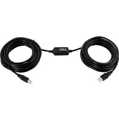 Deltaco USB-kaapeli - 10m USB 2.0 Musta Deltaco USB-kaapeli - 10m USB 2.0 Musta