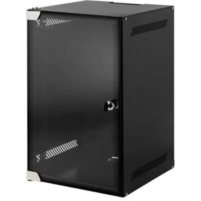Toten WS.3304.9001 Wandmontierter Rack - 4U, 10 Zoll - Schwarz Toten WS.3304.9001 Wandmontierter Rack - 4U, 10 Zoll - Schwarz