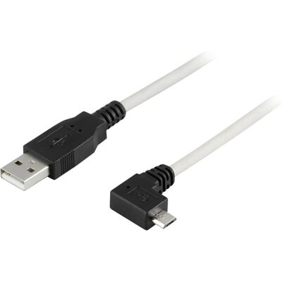Deltaco USB-302C USB-kaapeli - 2m - Musta - USB 2.0 A Micro-B Deltaco USB-302C USB-kaapeli - 2m - Musta - USB 2.0 A Micro-B