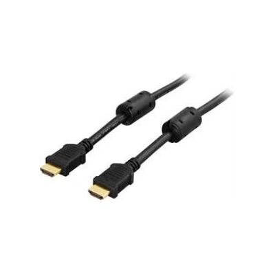Deltaco HDMI-1070 10m HDMI-kabel - Svart - Höghastighets Ethernet Deltaco HDMI-1070 10m HDMI-kabel - Svart - Höghastighets Ethernet