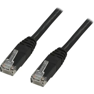 Deltaco Modell TP-611S 1,5m Svart Cat6 Nätverkskabel Deltaco Modell TP-611S 1,5m Svart Cat6 Nätverkskabel