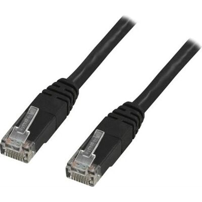 Deltaco TP-635S Svart 35m Cat6 Nätverkskabel Deltaco TP-635S Svart 35m Cat6 Nätverkskabel