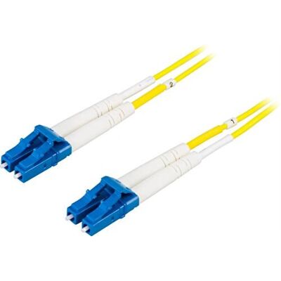 Deltaco LCLC-30S InfiniBand/valokuitukaapeli - 30m - Keltainen Deltaco LCLC-30S InfiniBand/valokuitukaapeli - 30m - Keltainen
