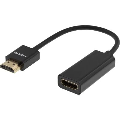 Deltaco HDMI-1088 - HDMI-kaapeli 0,1m - Musta Deltaco HDMI-1088 - HDMI-kaapeli 0,1m - Musta