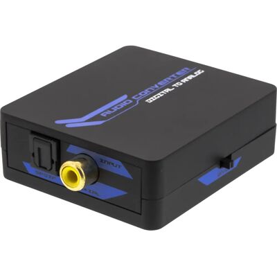 Deltaco Audio-Konverter - Digital zu Analog - 3,5mm - Schwarz Deltaco Audio-Konverter - Digital zu Analog - 3,5mm - Schwarz