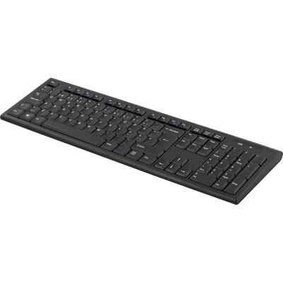 Deltaco TB-122 Trådlöst Nordiskt Tangentbord - Svart Deltaco TB-122 Trådlöst Nordiskt Tangentbord - Svart