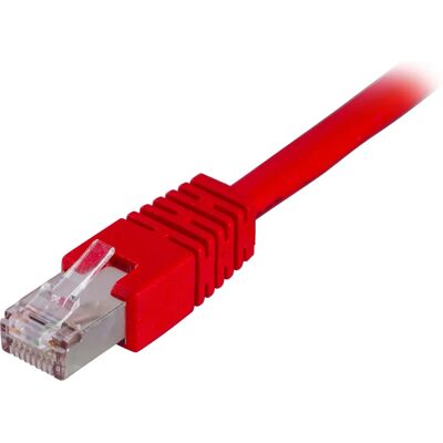Deltaco - STP-607R - Punainen - 0,75 m - Cat6 FTP Deltaco - STP-607R - Punainen - 0,75 m - Cat6 FTP
