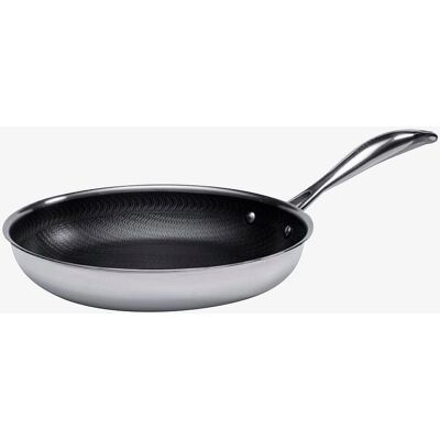 Markus Aujalay - SteelSafe 28cm Stegepande - Sølv - Til alle komfurer Markus Aujalay - SteelSafe 28cm Stegepande - Sølv - Til alle komfurer