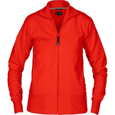 Texstar Modell 77000-WC04-ROD - Bekväm ekologisk hoodie Texstar Modell 77000-WC04-ROD - Bekväm ekologisk hoodie