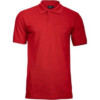 Smila Workwear - Dan Polo - Rød - S - Polosh shirt Smila Workwear - Dan Polo - Rød - S - Polosh shirt