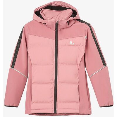 Lindberg Herre Roosa Hybridjakke - Vandafvisende, Softshell, Justerbar hætte Lindberg Herre Roosa Hybridjakke - Vandafvisende, Softshell, Justerbar hætte