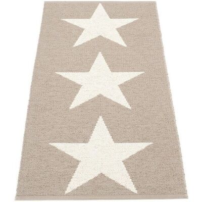 Pappelina Viggo One Outdoor-Teppich - schlammfarben / vanille 70 x 150cm Pappelina Viggo One Outdoor-Teppich - schlammfarben / vanille 70 x 150cm