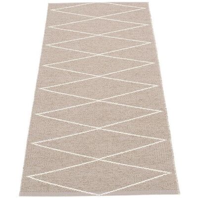 Pappelina - Max Wendeteppich, 70 x 160 cm, mud / vanilla - Reversible Rug Pappelina - Max Wendeteppich, 70 x 160 cm, mud / vanilla - Reversible Rug