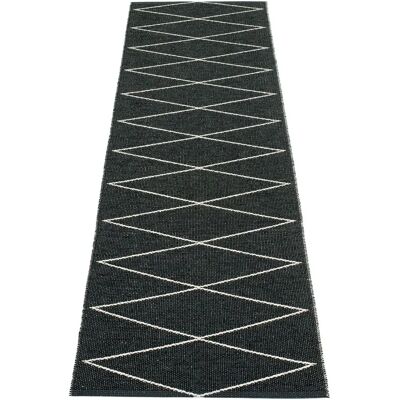 Pappelina - Max - schwarz / vanille - 70 x 240 cm - Teppich Pappelina - Max - schwarz / vanille - 70 x 240 cm - Teppich