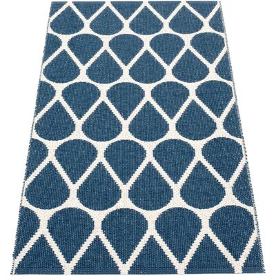 Pappelina Otis Wendeteppich - 70x140cm, Ozeanblau / Vanille Pappelina Otis Wendeteppich - 70x140cm, Ozeanblau / Vanille