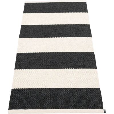 Pappelina Bob Teppich - 70x150 cm, Schwarz, Unisex Pappelina Bob Teppich - 70x150 cm, Schwarz, Unisex